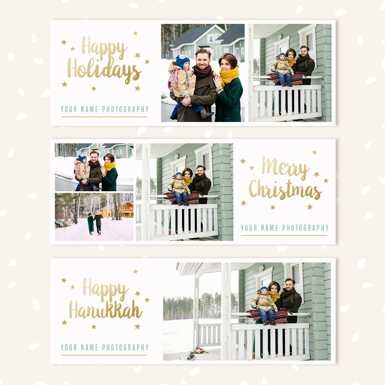 Christmas photography Facebook covers