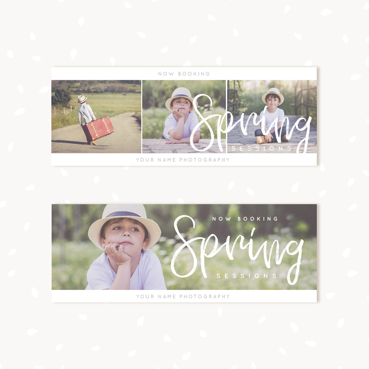 Spring Facebook Covers Templates