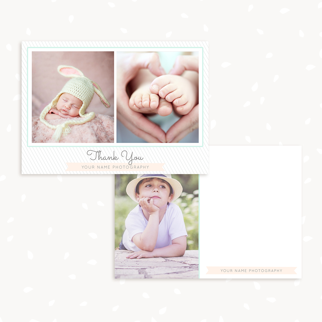 Kids Thank You Cards Template