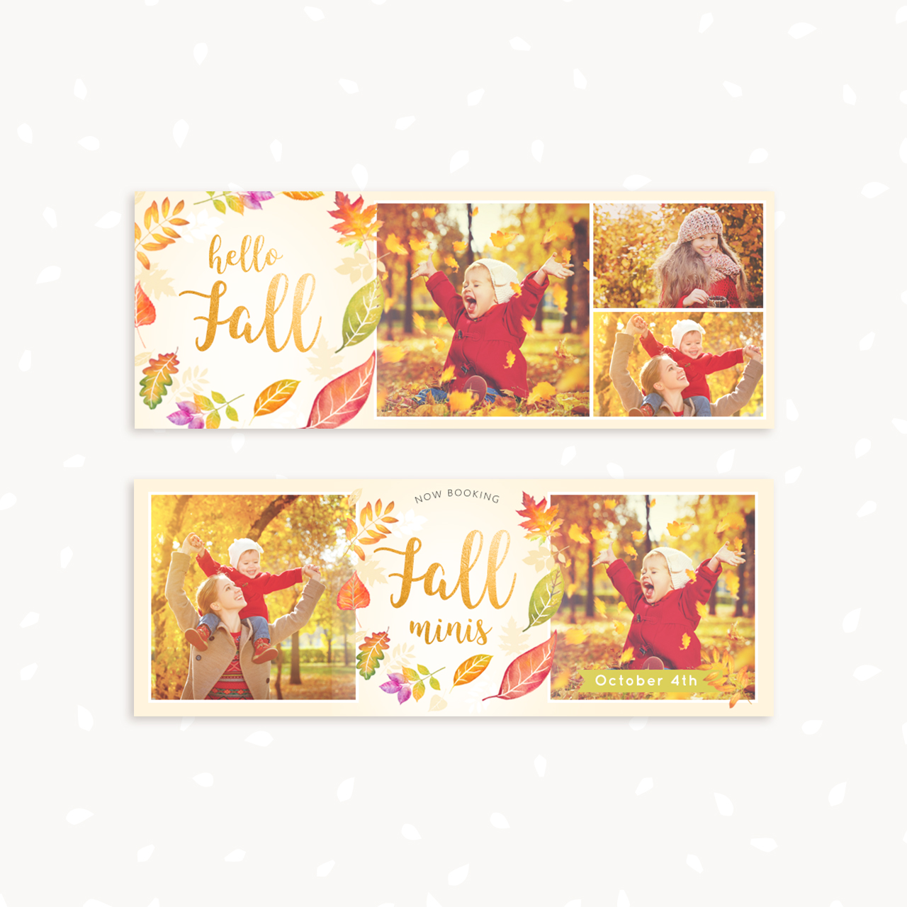 Fall Facebook Cover Template
