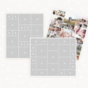 Storyboard Collage Template 20x24