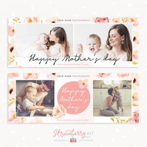 Mother's day Facebook cover template