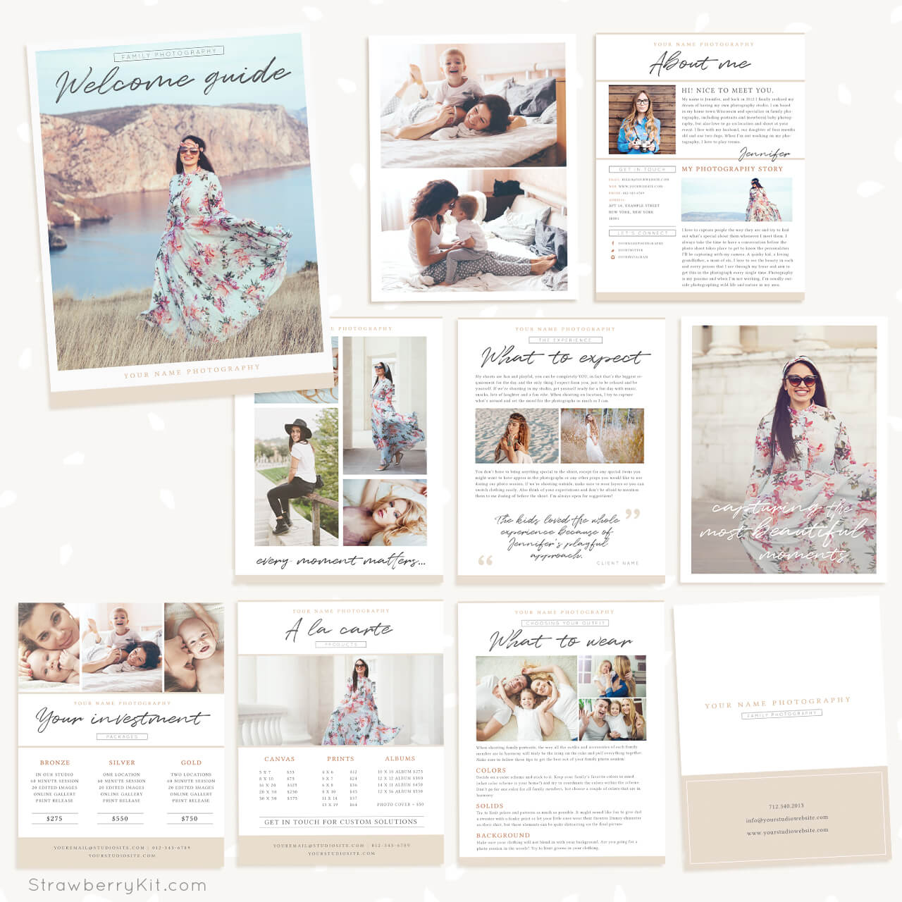 Photography Welcome Guide Template