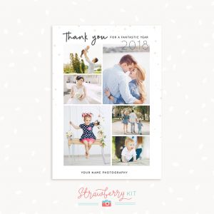 End of Year Thank You Card Photographers