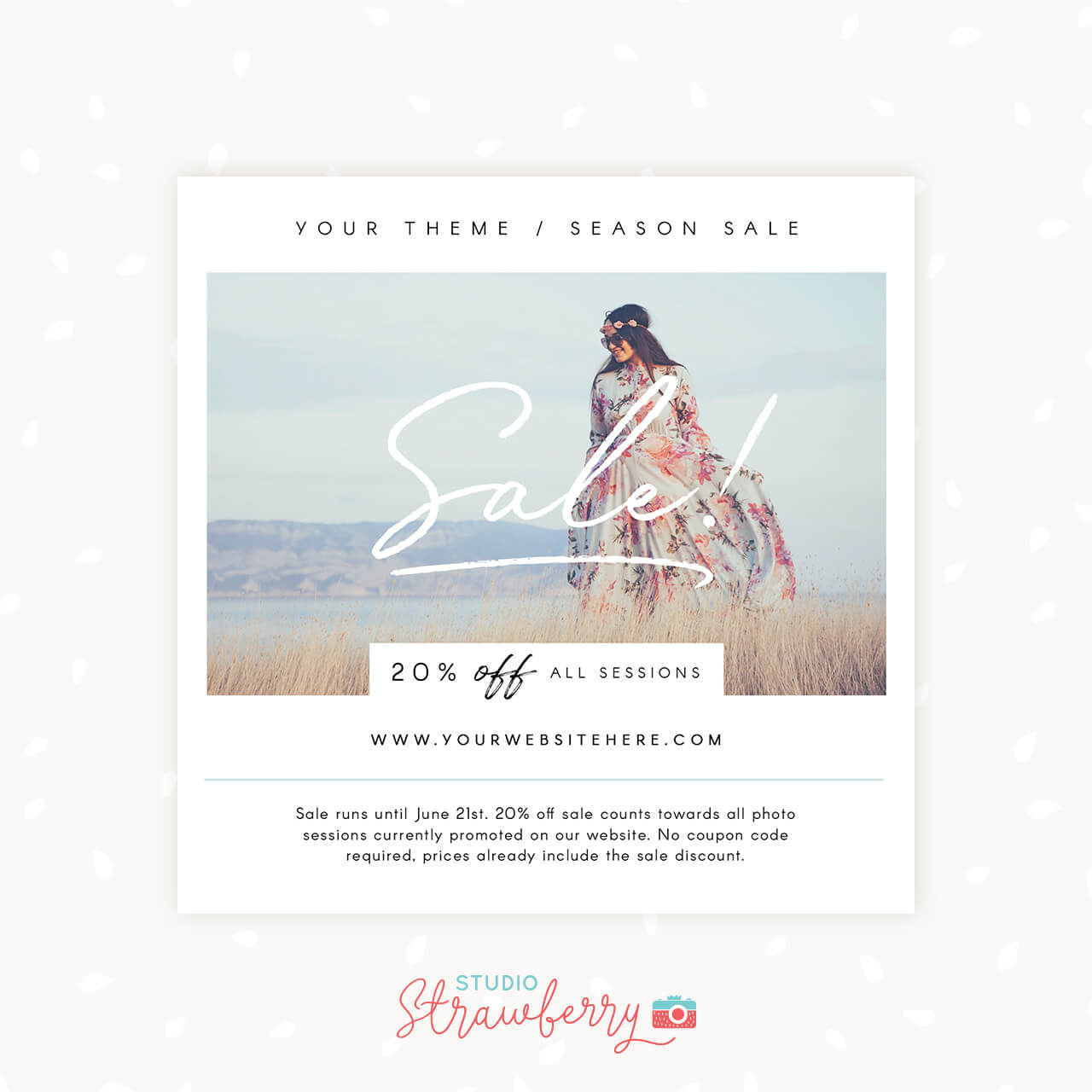 free for sale flyer templates for photoshop