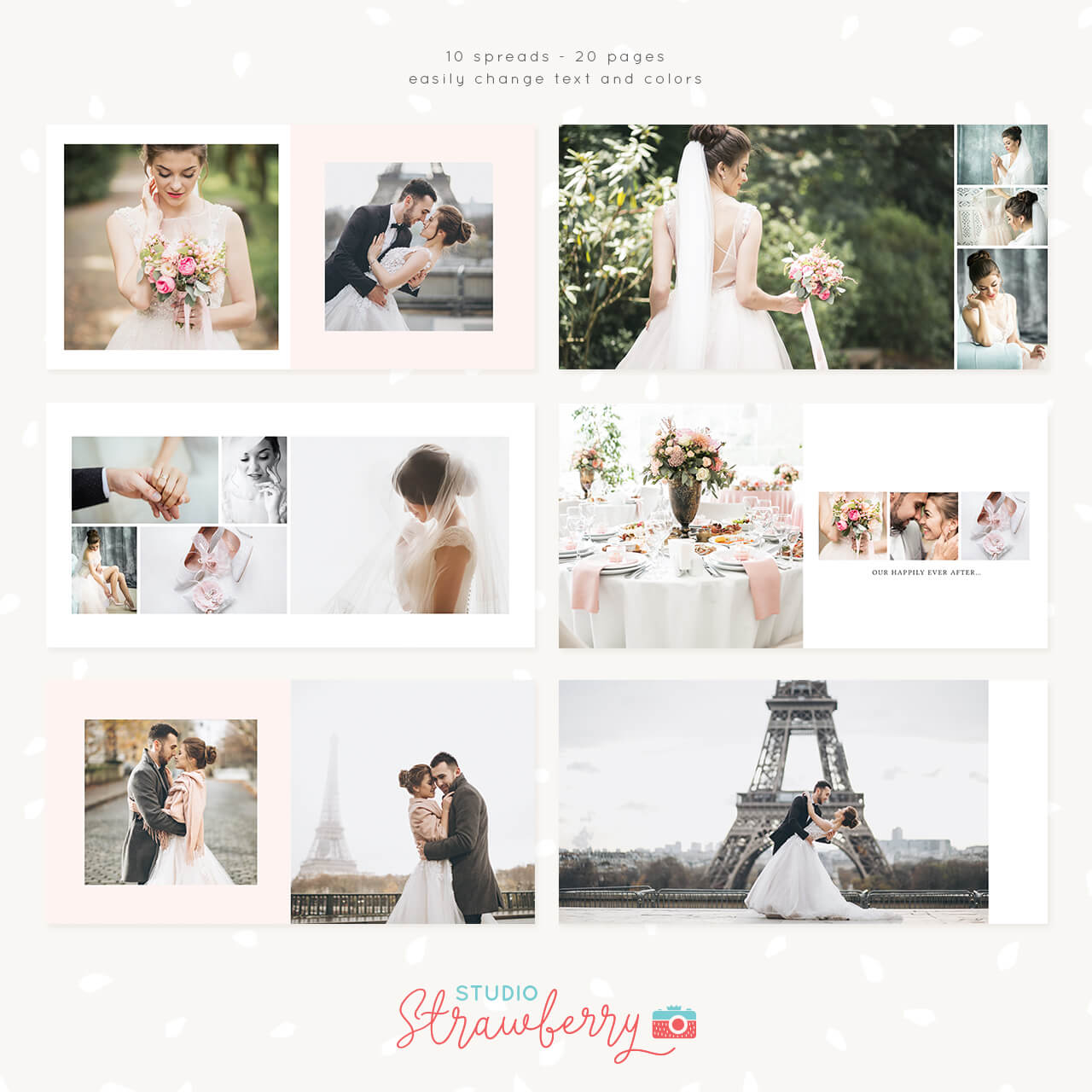 Free Wedding Album Templates Printable Form, Templates and Letter