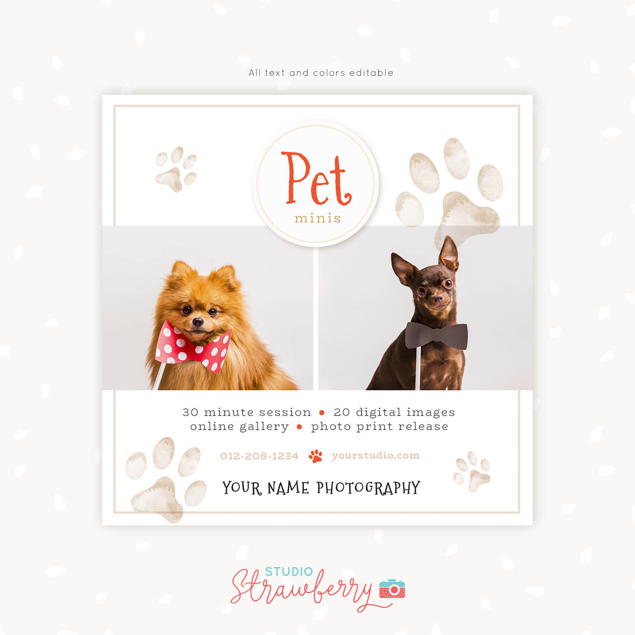 Pet Photo Book Templates