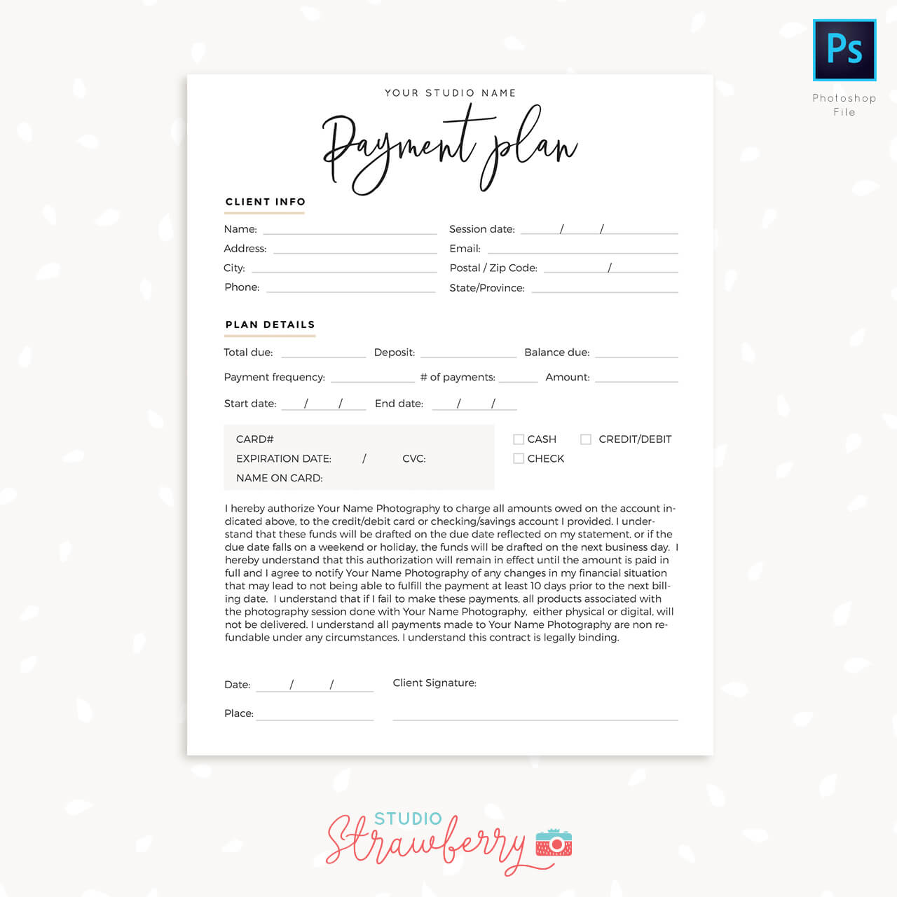 payment-plan-form-for-photographers-strawberry-kit