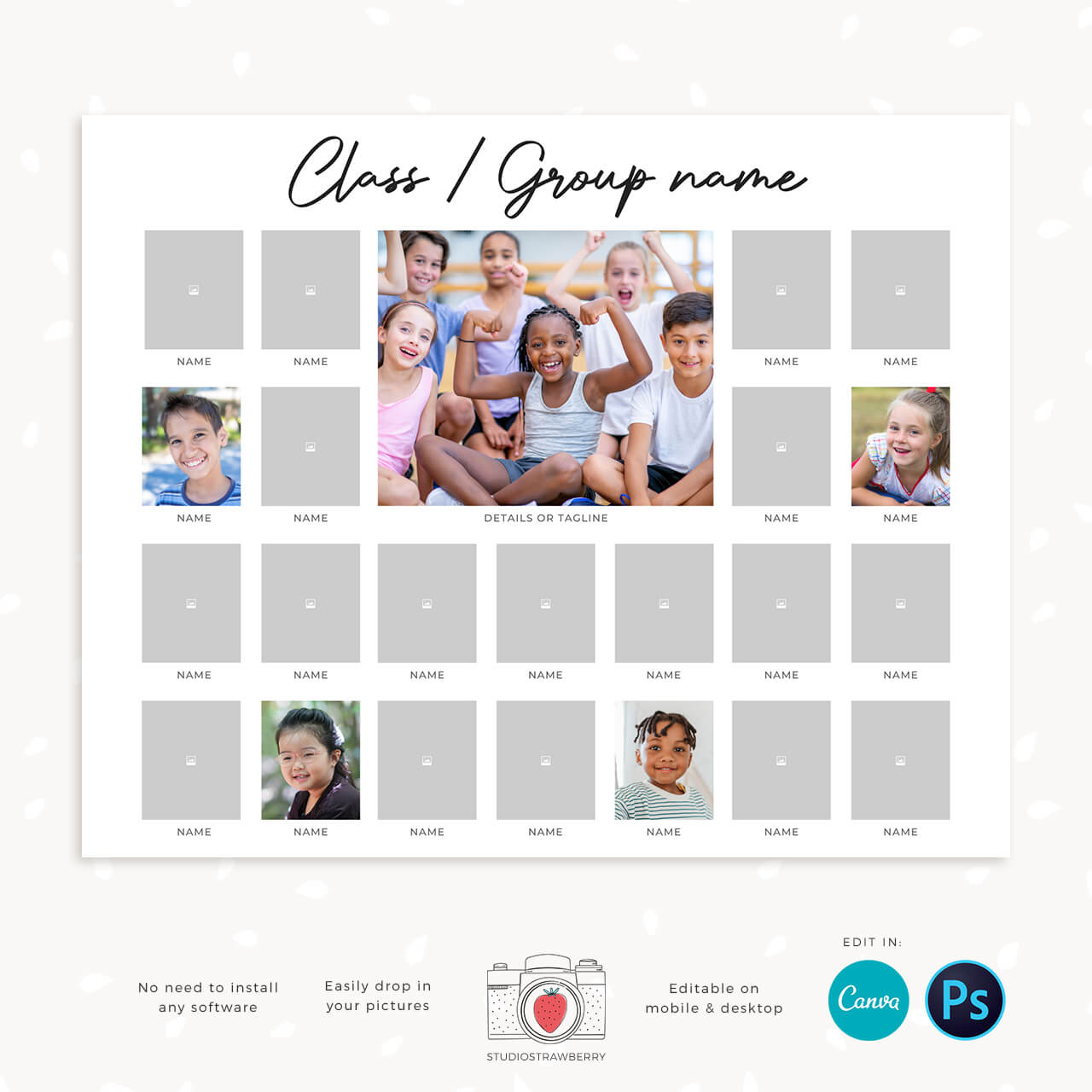 Class composite template Canva Class