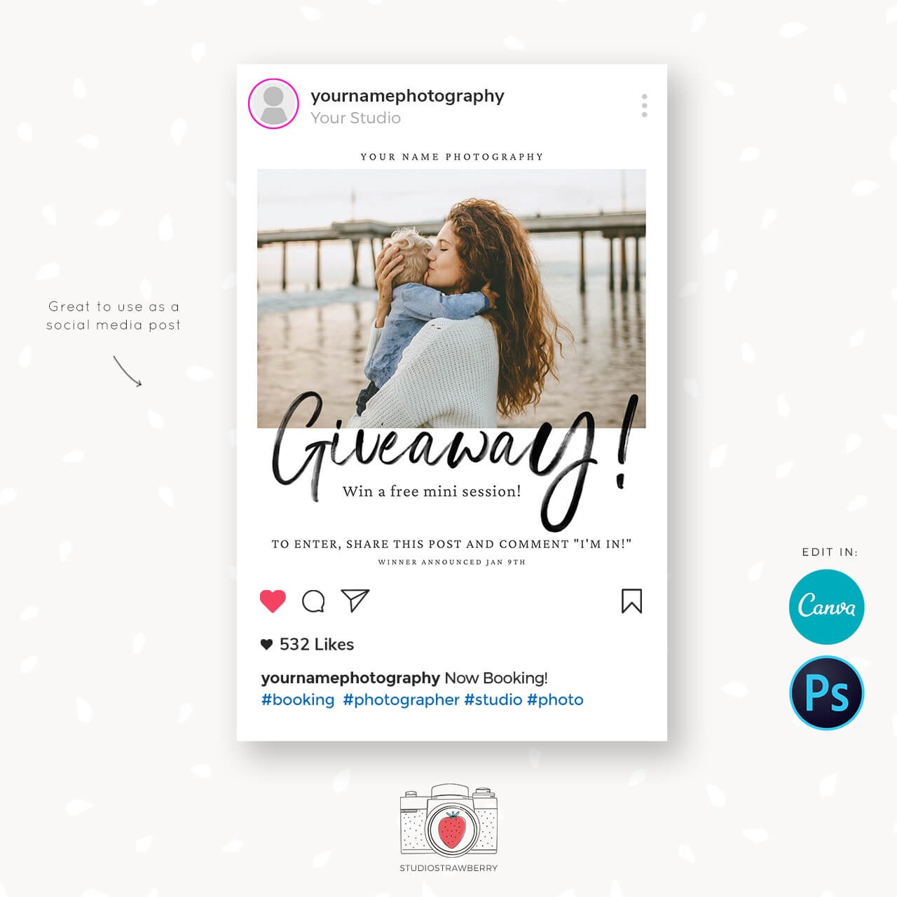 Instagram Giveaway Templates for Your Contest - ShareThis