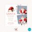 Santa mini sessions template