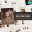 Canva newborn session guide showcasing session details and preparation tips.